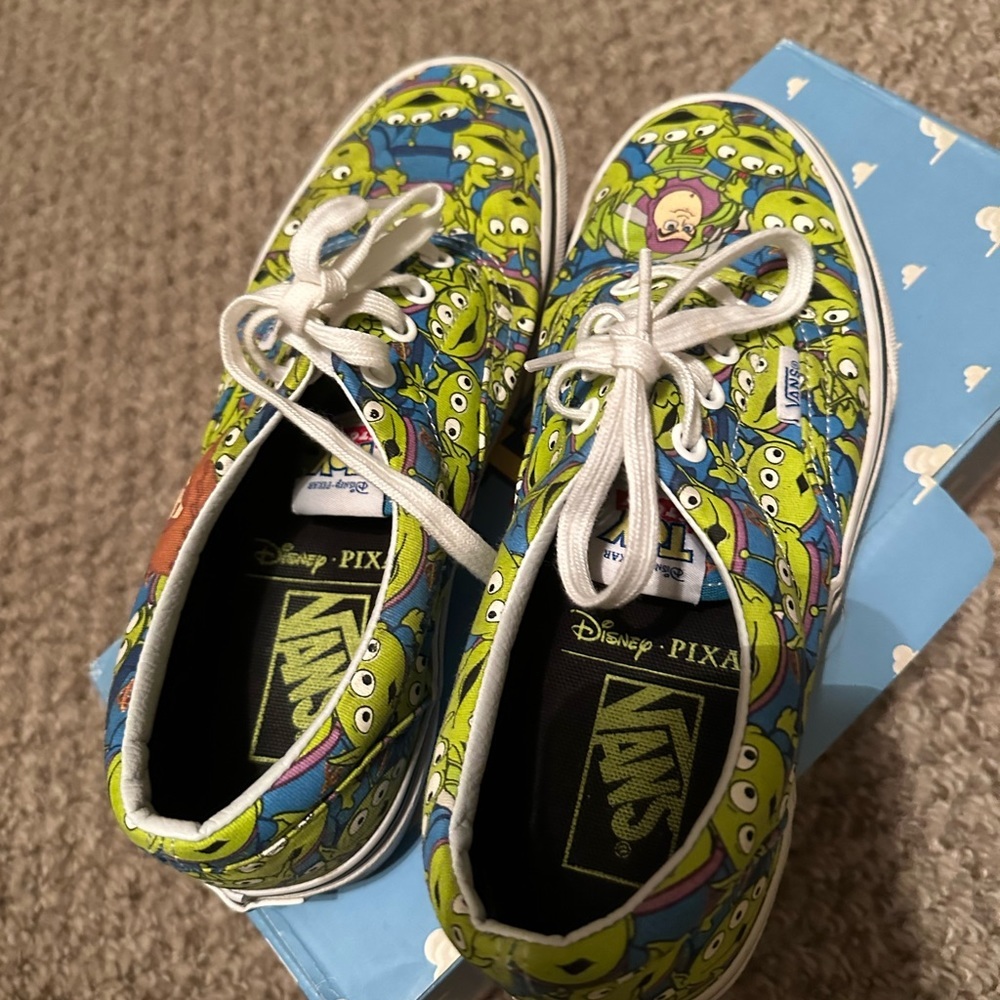 Rare Toy Story Aliens Glow in the Dark Vans